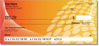 Orange Contempo Personal Checks
