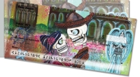 Day of the Dead Skull Side Tear Personal Checks