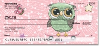 Cartoon Owl Personal Checks