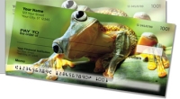Frog Side Tear Personal Checks