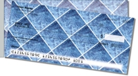 Blue Marble Tile Side Tear Personal Checks