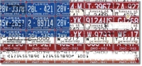 Americana License Plate Personal Checks