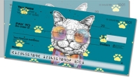 Cool Cat Side Tear Personal Checks