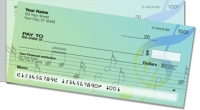 Musical Note Side Tear Personal Checks
