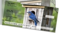 Bluebird House Side Tear Personal Checks
