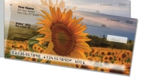 Sunflower Side Tear Personal Checks