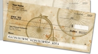 Vintage Bicycle Side Tear Personal Checks