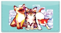 Wat Cat Checkbook Covers Accessories