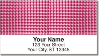 Reed Houndstooth Address Labels Accessories