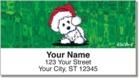 Christmas Westie Address Labels Accessories
