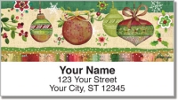 Zipkin Christmas Address Labels Accessories