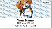 Beagle Address Labels Accessories