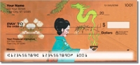 Asian Art Personal Checks