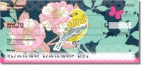 Birds and Blooms Personal Checks