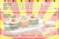 Sushi Time! Top Stub Personal Checks