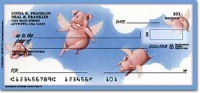 When Pigs Fly Animal Personal Checks - 1 Box