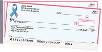 Diabetes Awareness Side Tear Personal Checks