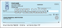 Spelman College Logo Sports Personal Checks - 1 Box - Singles