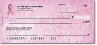 Hope for the Cure Side Tear Personal Checks - 1 Box