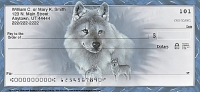 Spirit of the Wilderness Wolf Personal Checks