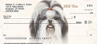 Shih Tzu Personal Checks