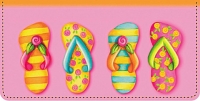 Flip Flop Fun Checkbook Cover Accessories