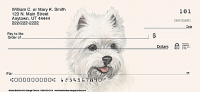 Westie Dog Personal Checks