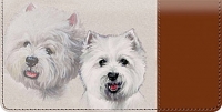 Westie Checkbook Cover Accessories