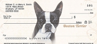 Boston Terrier Dog Personal Checks