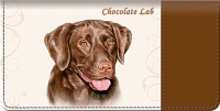 Chocolate Lab Checkbook Cover Accessories