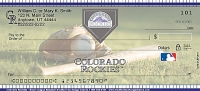 Colorado Rockies(TM) Major League Baseball(R) Personal Checks