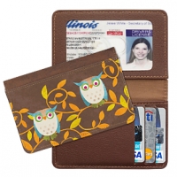 Challis & Roos Awesome Owls Debit Card Holder