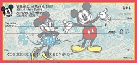 Sketch Book Mickey Personal Check Designs Accessories