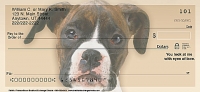 Faithful Friends - Boxer Dog Personal Checks