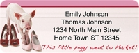 This Little Piggy Return Address Label Accessories