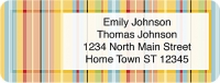 Stripes Booklet of 150 Address Labels Accessories