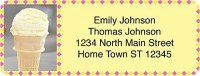 Ice Cream Dreams Booklet of 150 Address Labels Accessories