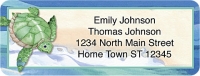 Turtle Tides Booklet of 150 Address Labels Accessories