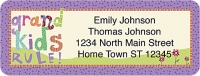 Grandkids Rule! Booklet of 150 Address Labels Accessories