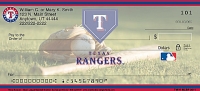 Texas Rangers(TM) Major League Baseball(R) Personal Checks