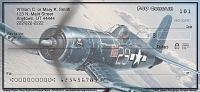 Nostalgic Fighter Planes Personal Checks