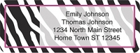 Fashion Safari Address Labels Accessories