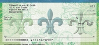 Fleur De Lis Personal Checks