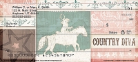 Country Diva Personal Checks