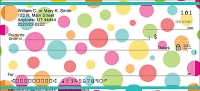 Polka Dots Personal Checks