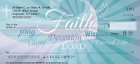 Faith Hope Christ Personal Checks