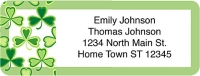 Shamrocks Return Address Label Accessories