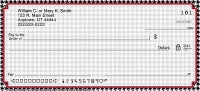 Houndstooth Personal Checks