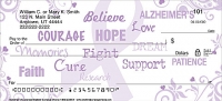 Alzheimers Awareness Personal Checks