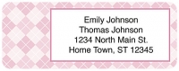 Pink Return Address Label Accessories